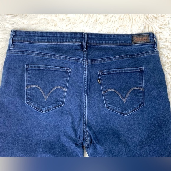 LEVI'S 512 Denim Perfectly Shaping Bootcut Jeans Plus size 20W - Picture 14 of 16